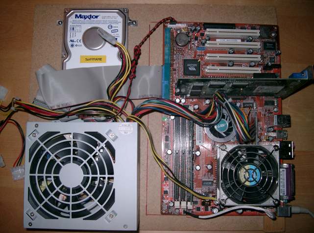 The mainboard of SpiffMAME