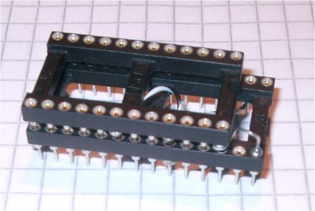 Photo of 2332/2364 ROM dump adapter