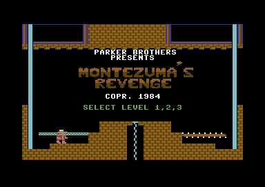 Montezuma's Revenge title screen